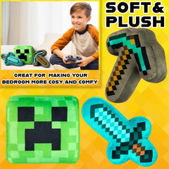 Soft, durable Minecraft stuffed animals for kids and teens