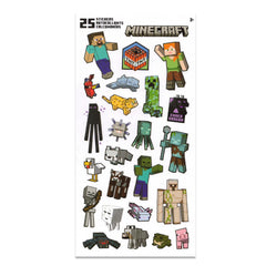 Minecraft stickers collection adds playful flair to crafts and gifts.