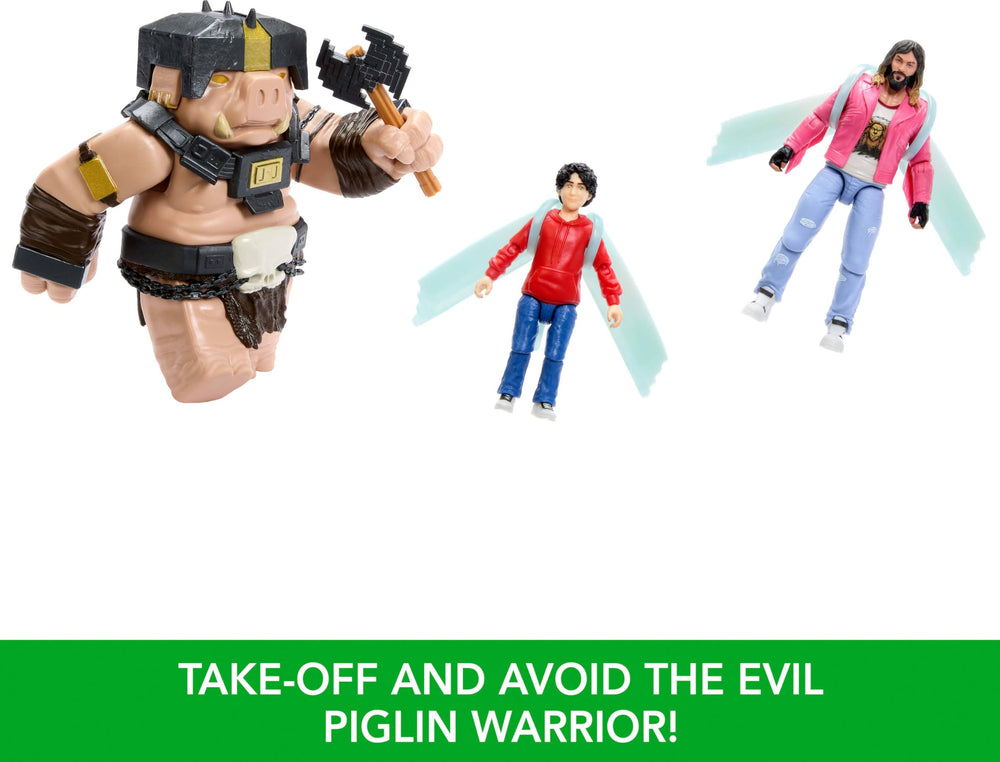 Weapon accessories enhance play with realistic details and action cues.