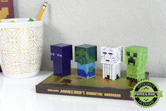 Minecraft Zombie mood light figure adds playful color to your space