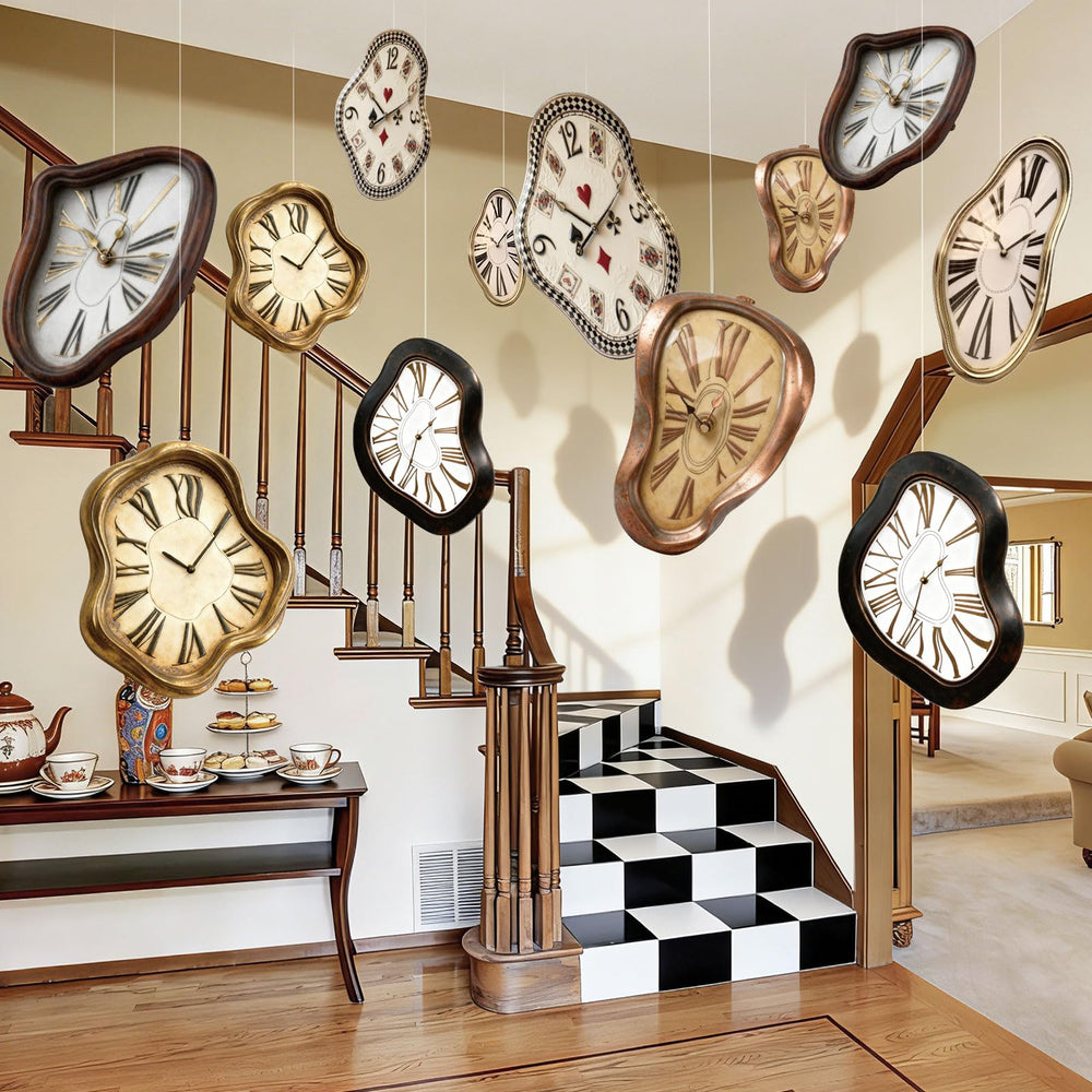 MinFyberd clock cards with easy-hang holes simplify setup.
