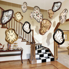 MinFyberd clock cards with easy-hang holes simplify setup.
