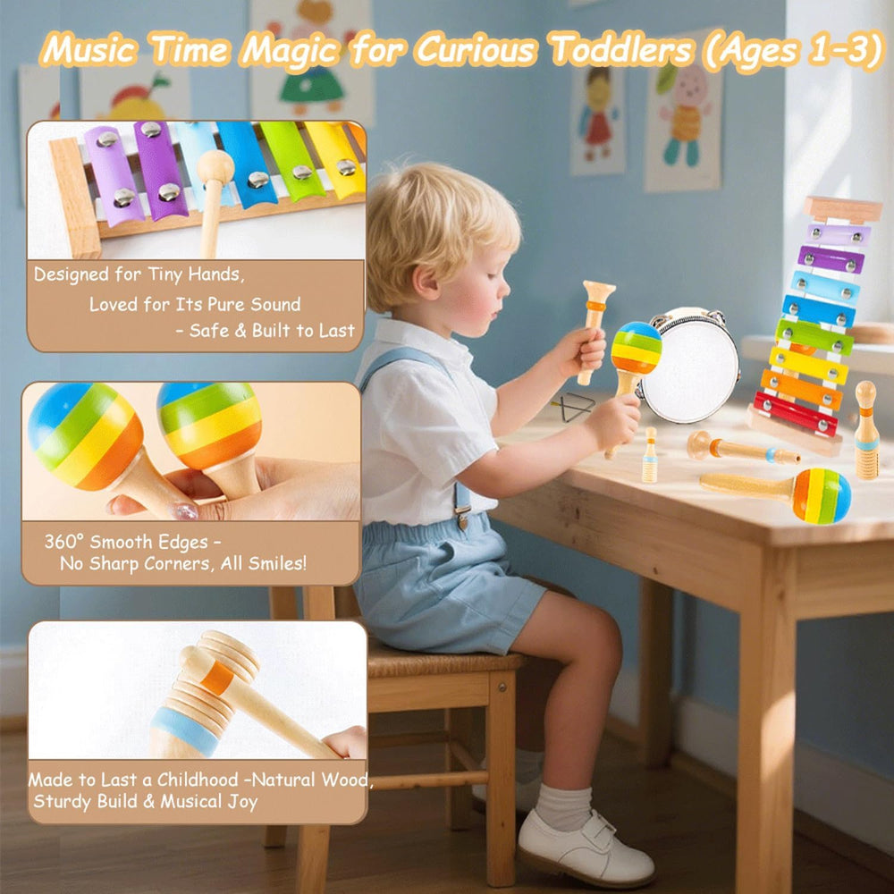MINGKIDS rattle toy helps grip and explore varied sounds during play.