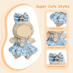 Mingmc delicate-embroidery-dolls-outfits showcases fine miniature embroidery detail