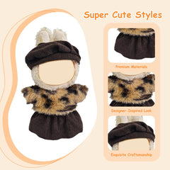 Mingmc versatile-styles-doll-wardrobe enables mix-and-match for many looks.