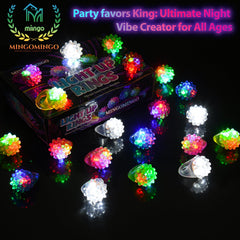 Valentine classroom exchange: MINGOMINGO LED Ring for goodie bags