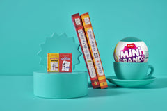 Mini Brands Books Capsule giftable set for bookmarks, shelves, and play