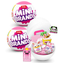 Mini Brands Kawaii capsule pack with cute minis for display and collection