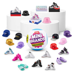 Skechers miniatures by Mini Brands shown in compact form for playful display