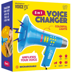 Mini Explorer voice changer in Alien mode for imaginative play and storytelling