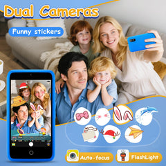 MINIBEAR Kids Smartphone education menu with ABC learning and stories