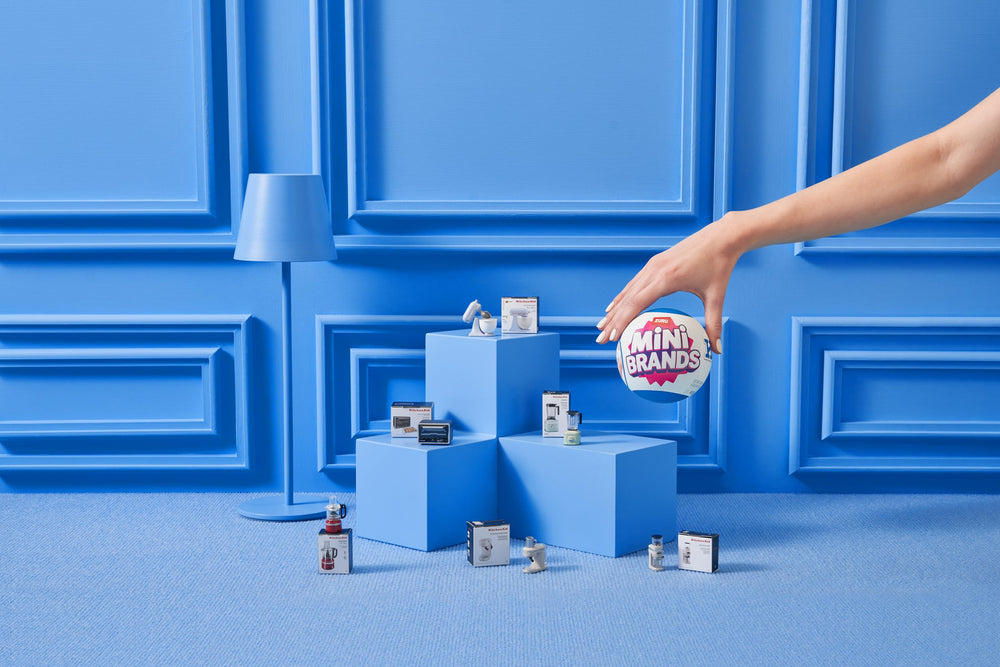 Minibrands Black+Decker mini reveals authentic tool replica for play.