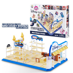 Mini Brands Disney Store shelves with baseplate ideal for organized display