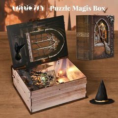 MiniCity Book Nook Kit battery compartment for LEDs