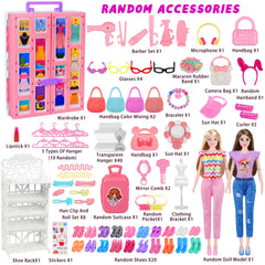 MINIFUN dress-up rack with hangers supports tidy toy organization.