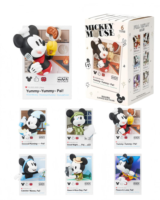 MINISO Disney Mickey Chef magnet; cheerful fridge decor with reliable grip.