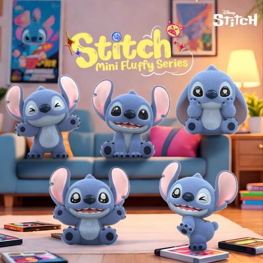 MINISO Stitch 2-inch display size fits on desks and shelves