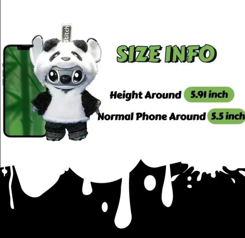 MINISO Stitch two-in-one gift option doubles as plush and keychain.