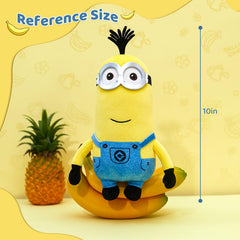 MINISO Kevin Minions plush, sleeping pillow use for cozy naps.