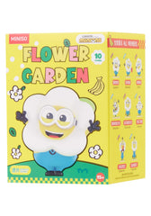 MINISO Minions flower garden surprise figure in vibrant bloom display