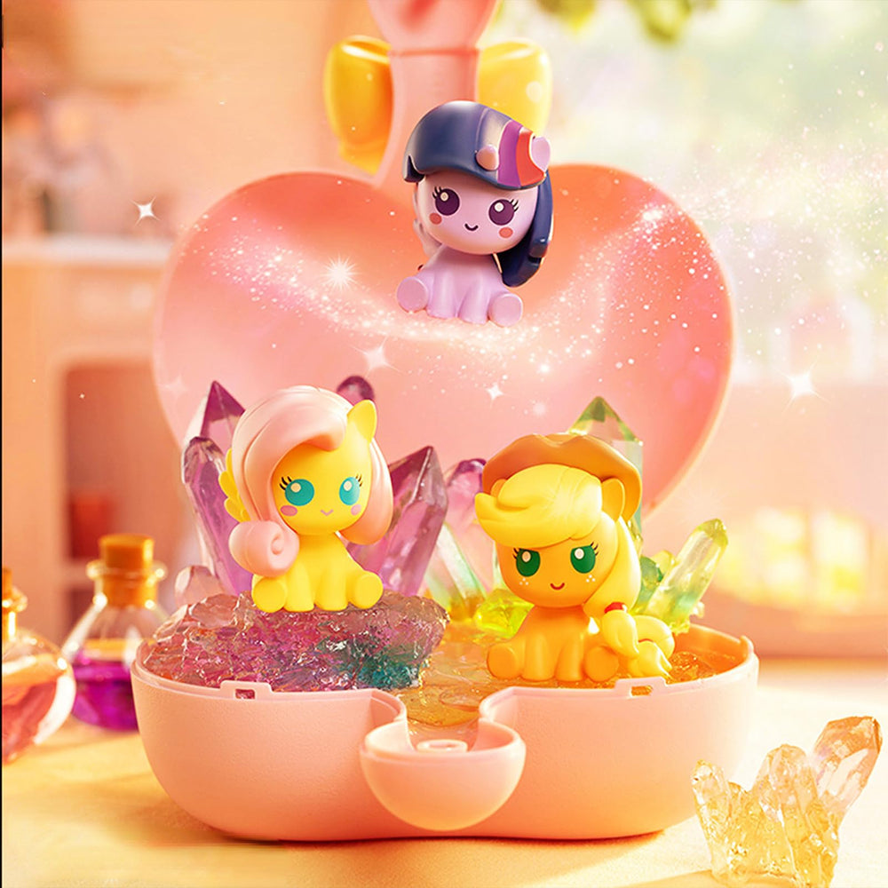 MINISO My Little Pony blind box figure 3 ideal for display shelves and gifts.
