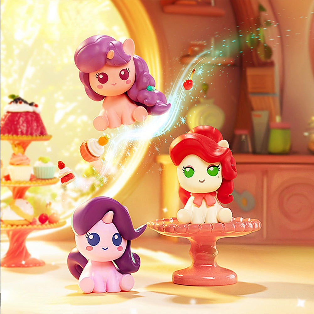 MINISO My Little Pony figurine display piece for shelves and showcases.