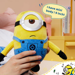 MINISO Stuart Minions plush cozy bedding pillow for kids.