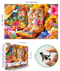 MINIWAN 500-piece puzzle with HD print reveals sharp imagery for satisfying viewing