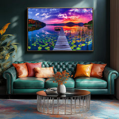 MINIWAN Reflective Waters puzzle with calm reflections for mindful problem solving.