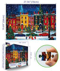 MINIWAN puzzle with poster for guided assembly visual reference