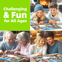 MINIWAN Gift-ready puzzle perfect for Christmas and birthdays