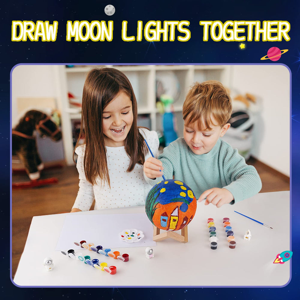 Minleway DIY Spaceship Models to spark imaginative play during painting