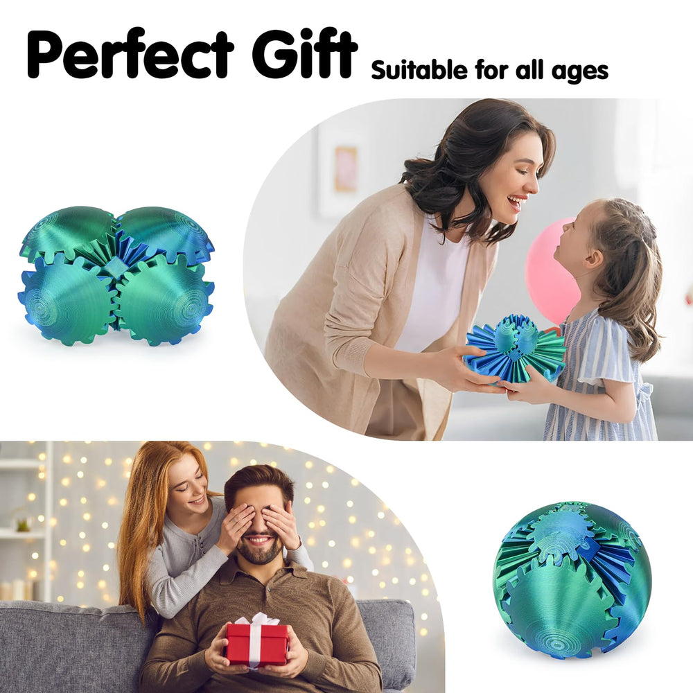 Minleway Gear Ball suitable for adults, kids and tech enthusiasts