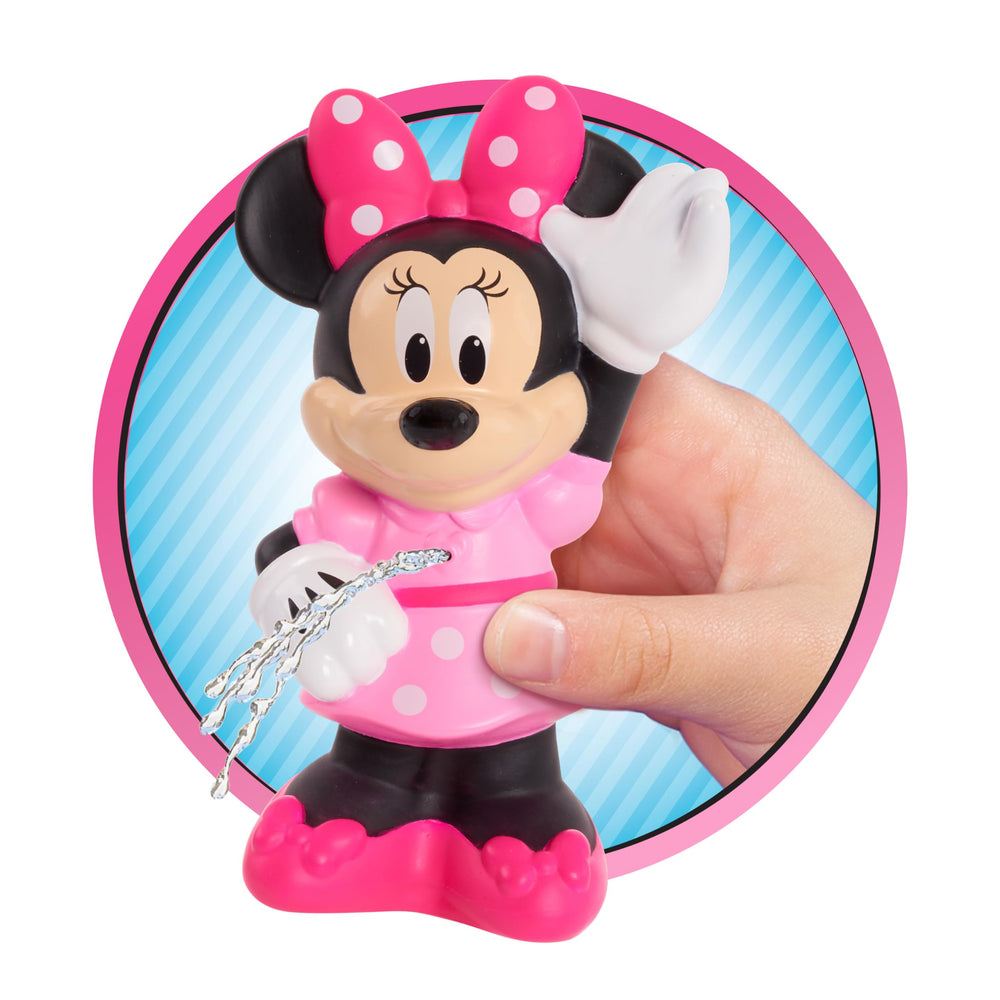 MINNIE MOUSE bath toy Daisy figure for cheerful splash moments.