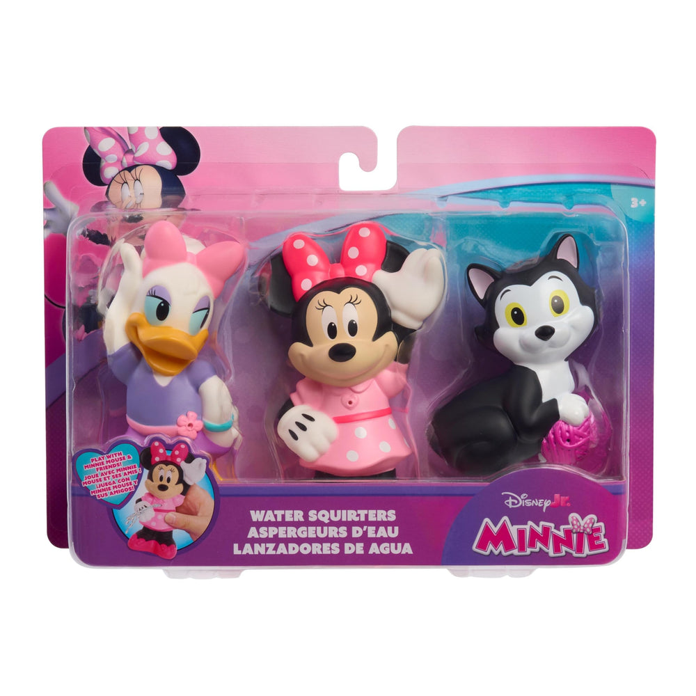 MINNIE MOUSE bath toy Minnie in a bow ready for bath time fun.