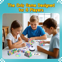 Minoskia family game night promotes screen-free learning and laughter.