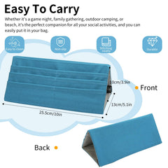 Minventiss card holder with six slots keeps cards neatly organized for Canasta.