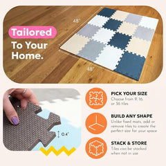 MioTetto 50x50 playpen compatibility expands layout options.