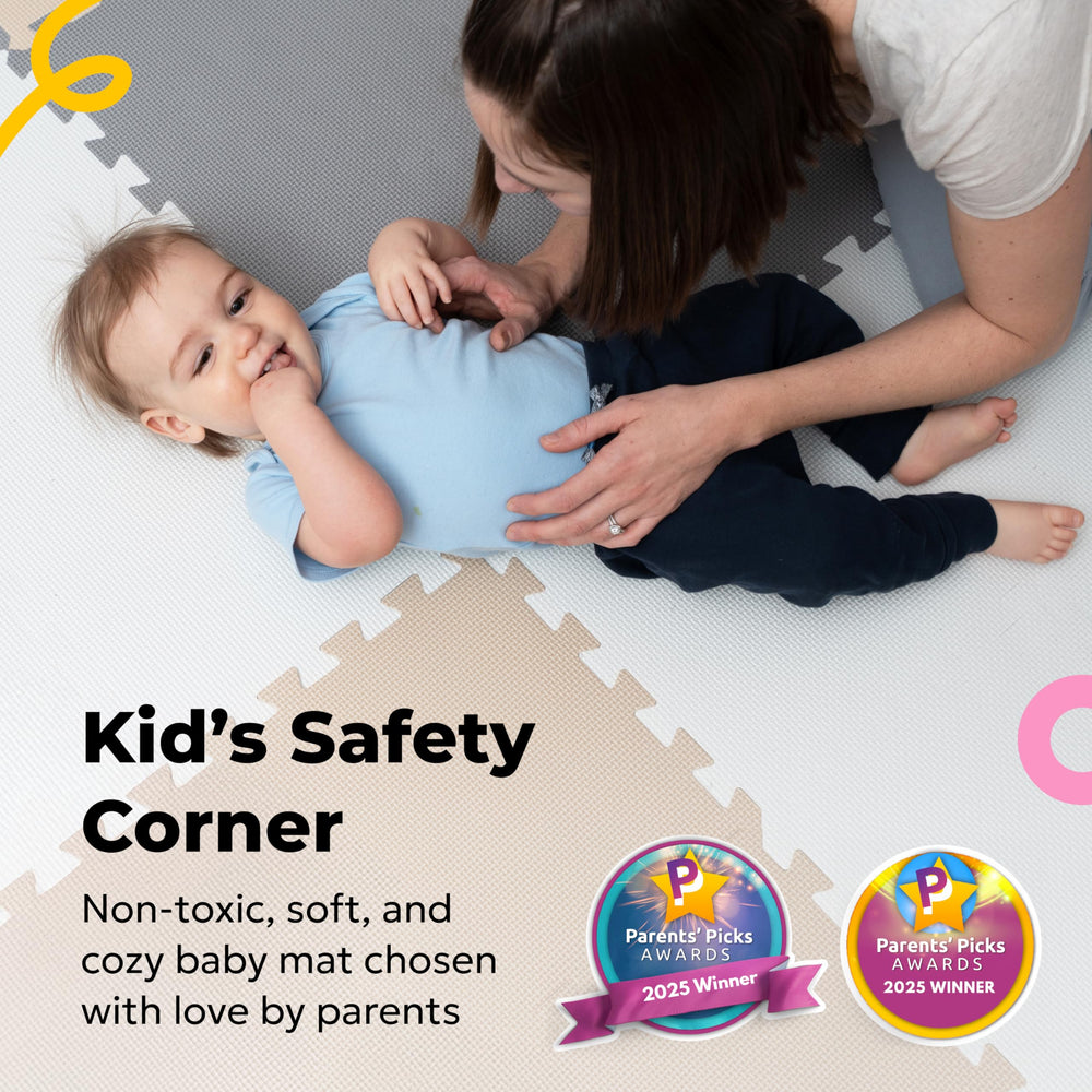 MioTetto Anti-slip surface supports safe, stable crawling and play sessions