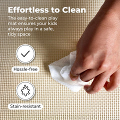 MioTetto stylish colorful play mat adds a modern touch to rooms
