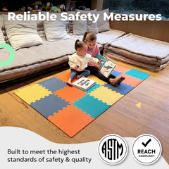 MioTetto waterproof surface stays hygienic during daily play.