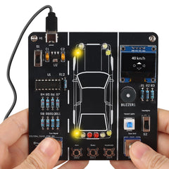 MiOYOOW DIY car driving simulation kit top view for hands-on automotive learning