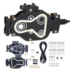 MiOYOOW DIY Engine Gear LED Light Kit with engine gears animation for STEM learning.