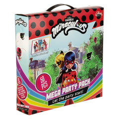 Miraculous balloons in red and silver for colorful party accents