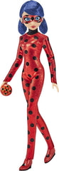 Miraculous Ladybug 10.5-inch doll in movie-exclusive suit, ideal for display and imaginative adventures.