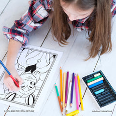 Miraculous Ladybug Cat Noir coloring activities page to spark imagination.