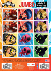 Miraculous Ladybug characters artwork inside pages for familiar hero scenes.