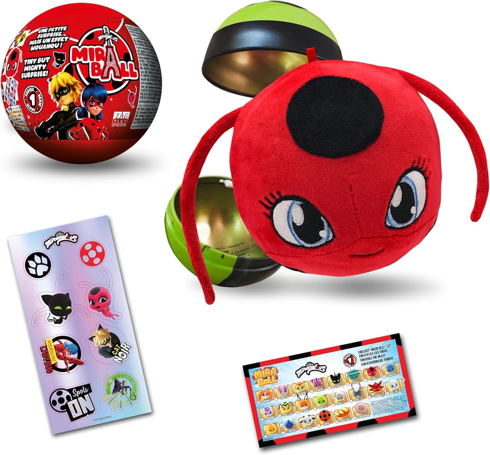 Miraculous Miraball metal ball showing storage for secret treasures during play