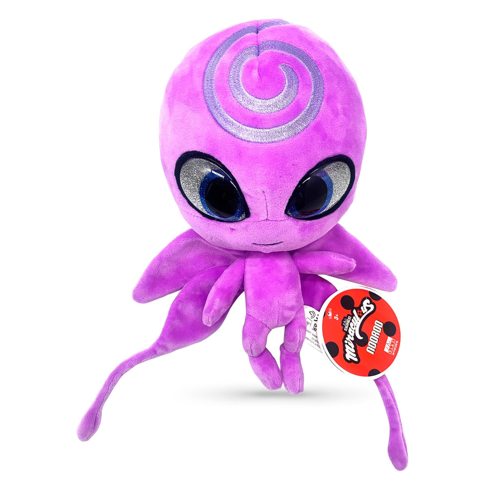 Miraculous Nooroo butterfly plush front view for cozy playtime