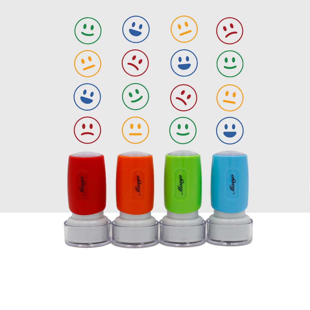 Miseyo four-color mood expressions convey emotions at a glance on activities